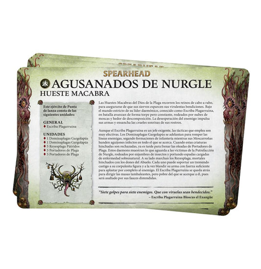 Faction Pack: Maggotkin of Nurgle (Español)