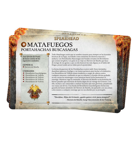 Faction Pack: Fyreslayers (Español)