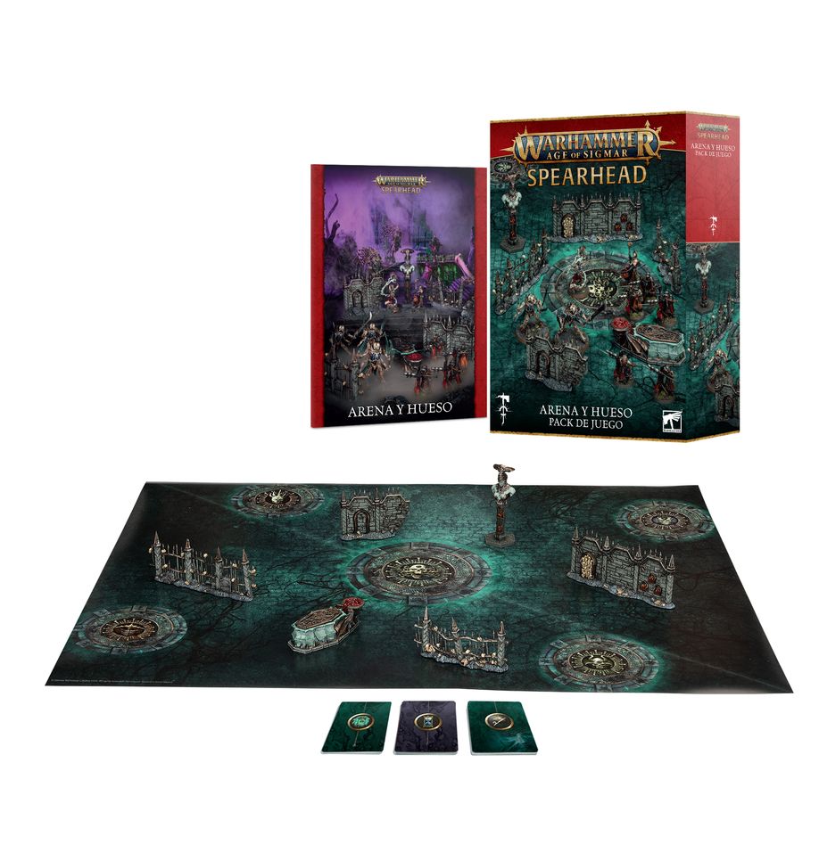 Spearhead: Sand & Bone Gaming Pack (Español)