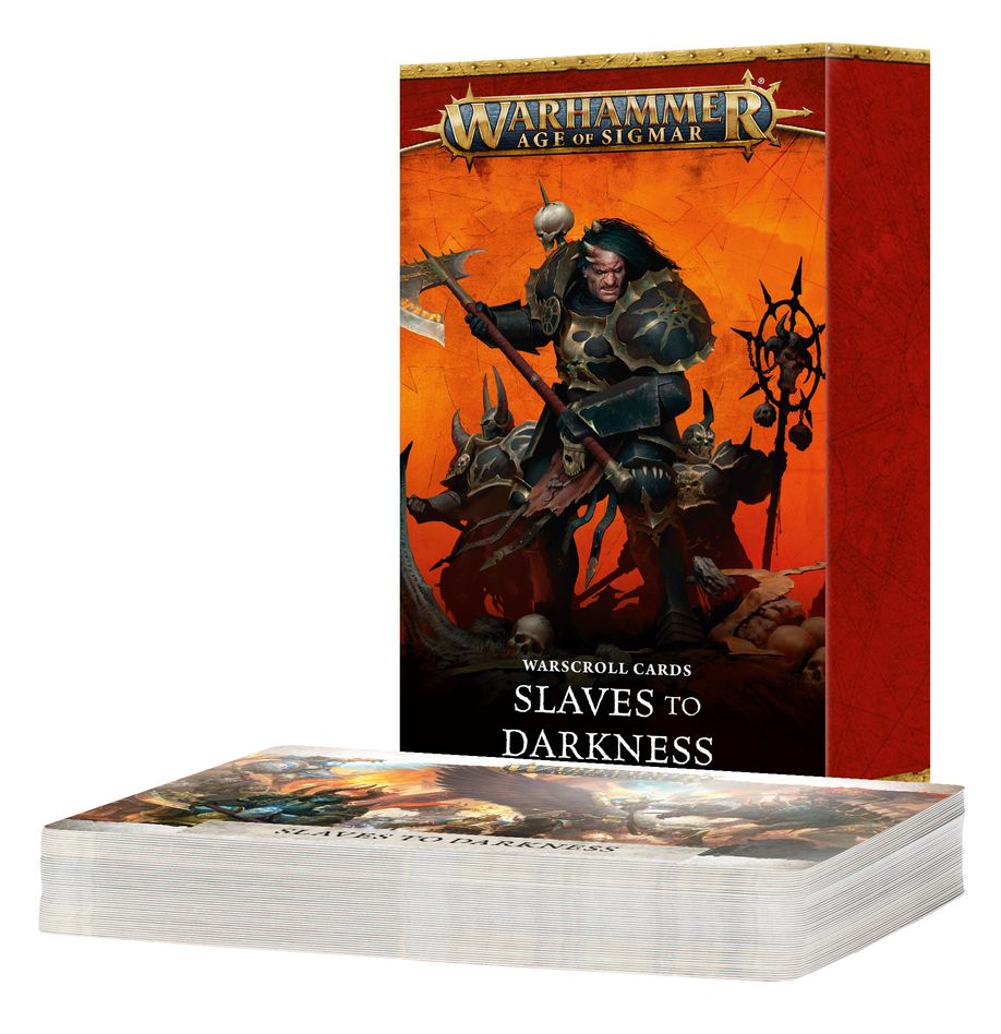 Warscroll Cards: Slaves to Darkness (English)