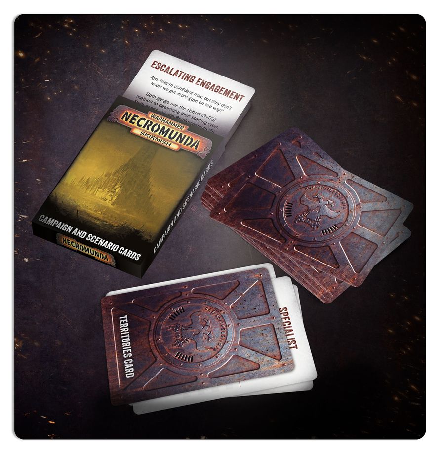 Necromunda Skirmish Campaign and Scenario Cards (English)