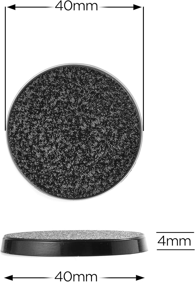Base redonda de 40mm (1ps)