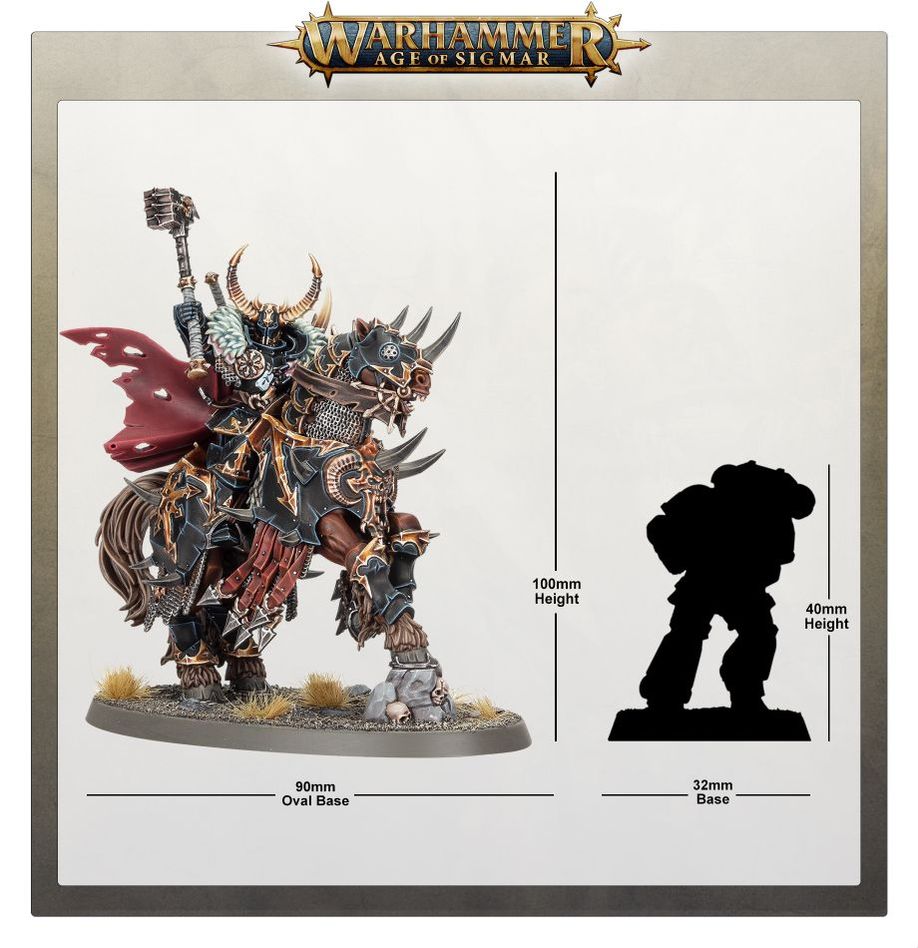 Chaos Lord on Daemonic Mount