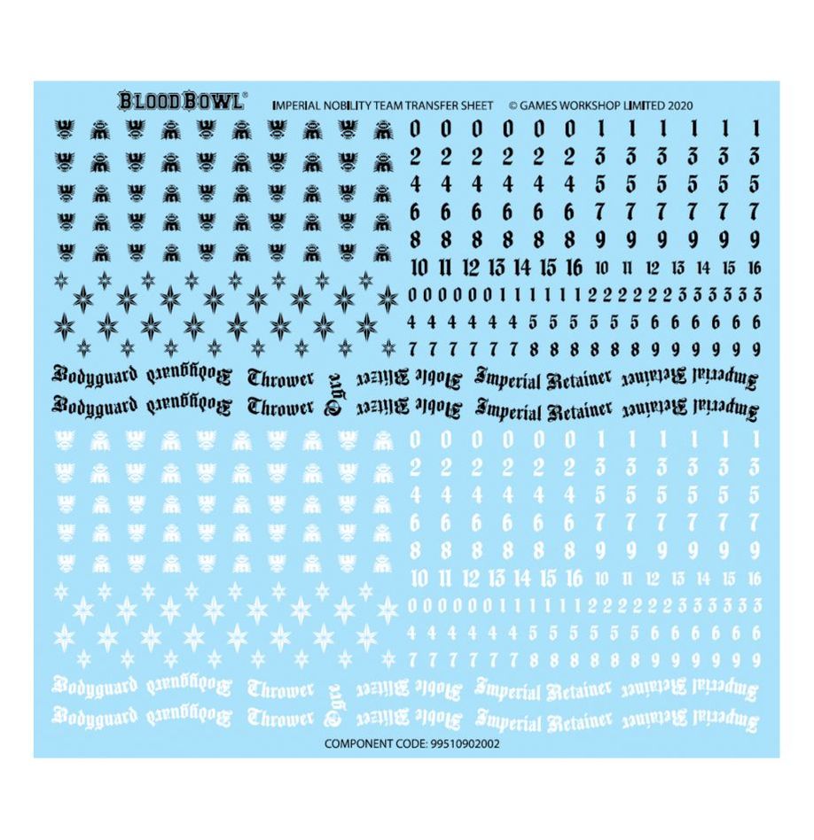 Imperial Nobility Blood Bowl Team: The Bögenhafen Barons