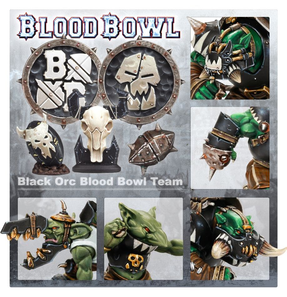 Black Orc Blood Bowl Team: The Thunder Valley Greenskins