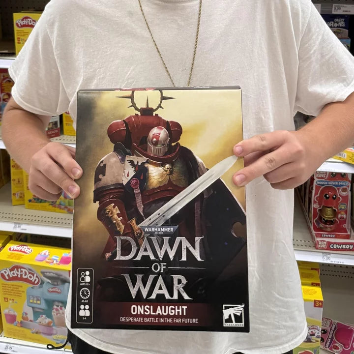 Games Workshop Dawn of War: Onslaught Board Game: Strategy for 1-4 Players, Social Skills, Includes Cards & Figures