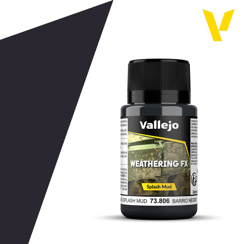 Weathering FX - Salpicaduras Barro Negro