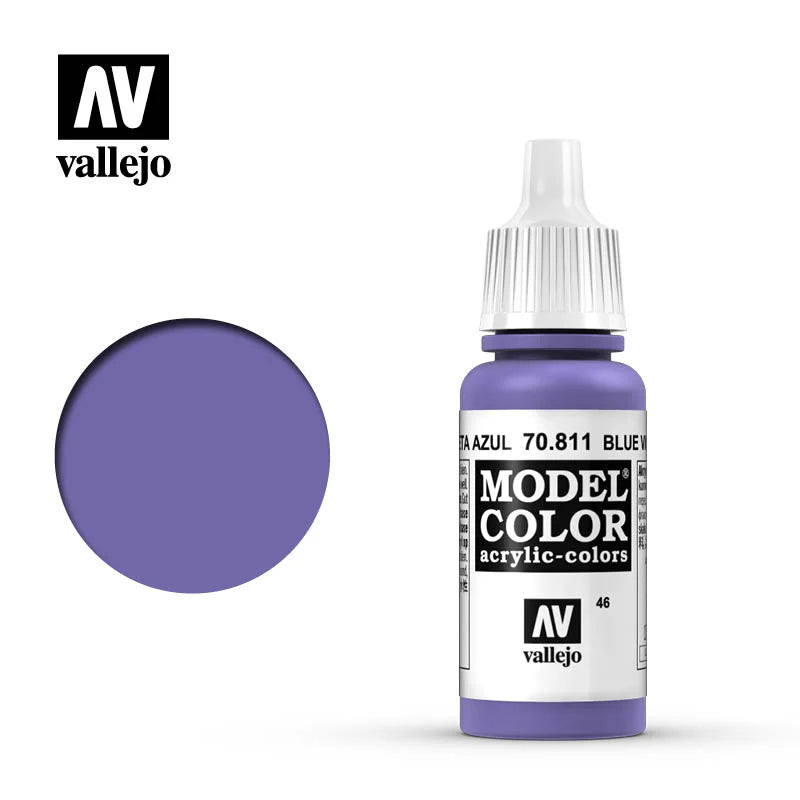 Model Color Violeta azul
