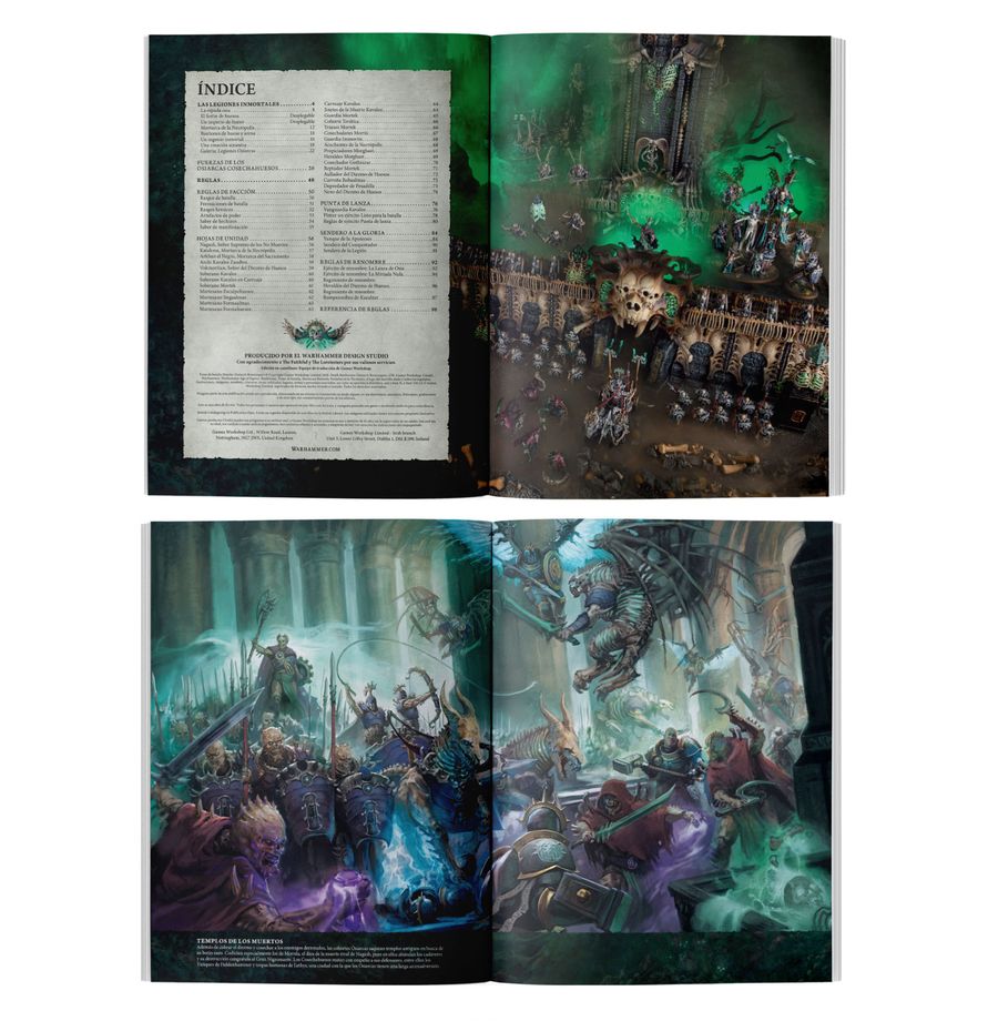 Death Battletome: Ossiarch Bonereapers (Español)
