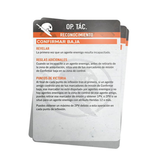 Kill Team: Approved Operations Card Pack 2024 (Español)