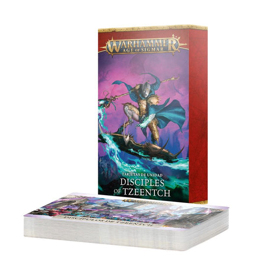 Warscroll Cards: Disciples of Tzeentch (Español)