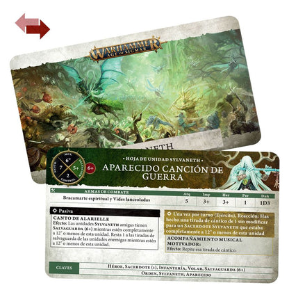 Warscroll Cards: Sylvaneth (Español)
