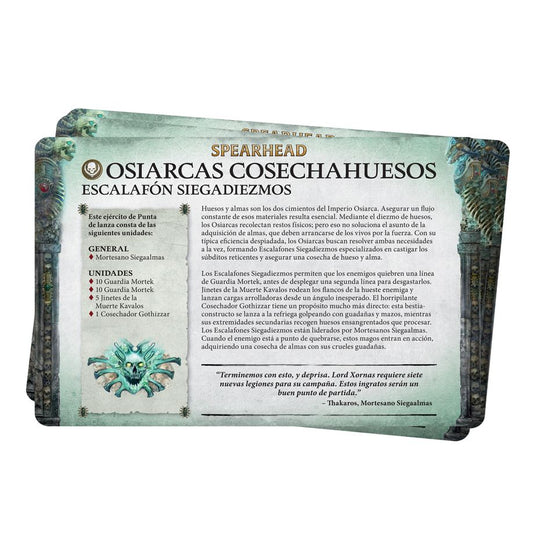 Faction Pack: Ossiarch Bonereapers (Español)