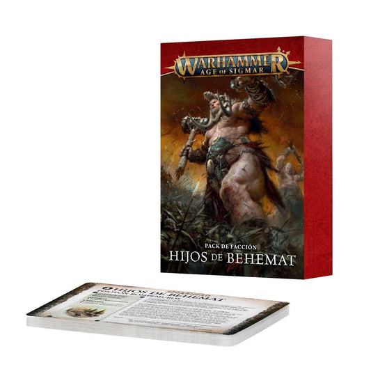 Faction Pack: Sons of Behemat (Español)