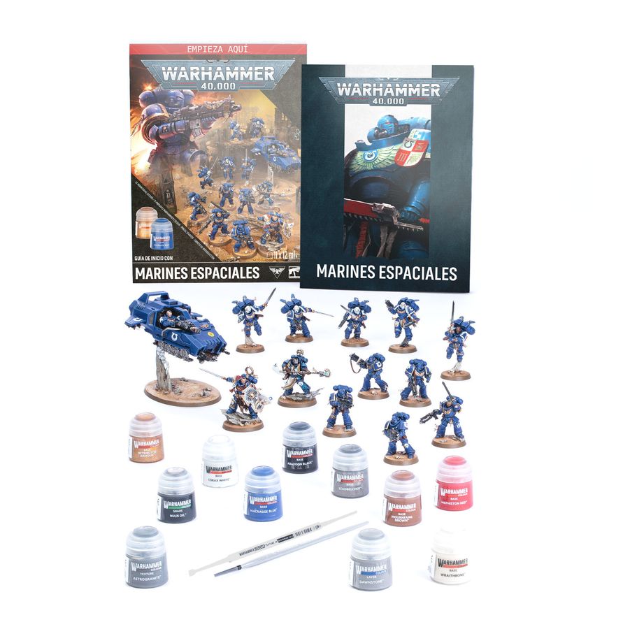 Warhammer 40,000 Getting Started with Space Marines (Español)