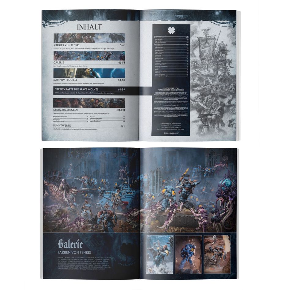 Space Wolves Army Set (English)