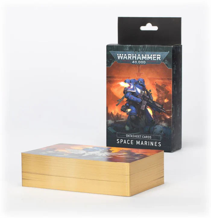 DATASHEET CARDS: SPACE MARINES 10th Ed. (ingles)