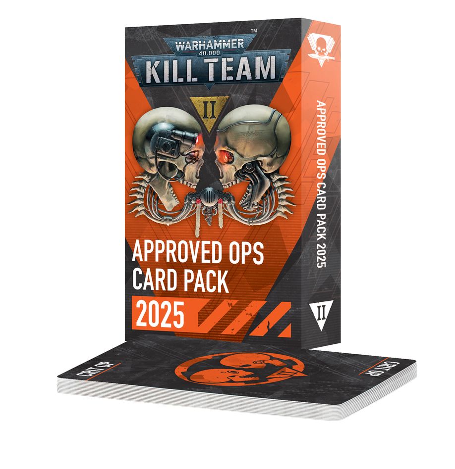 Kill Team: Approved Ops Card Pack 2025 (English)