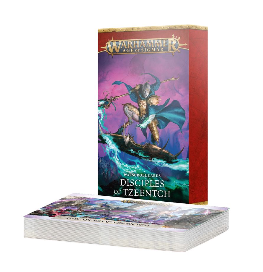 Warscroll Cards: Disciples of Tzeentch (English)
