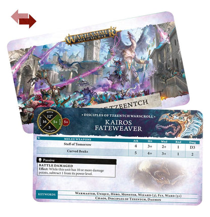 Warscroll Cards: Disciples of Tzeentch (English)