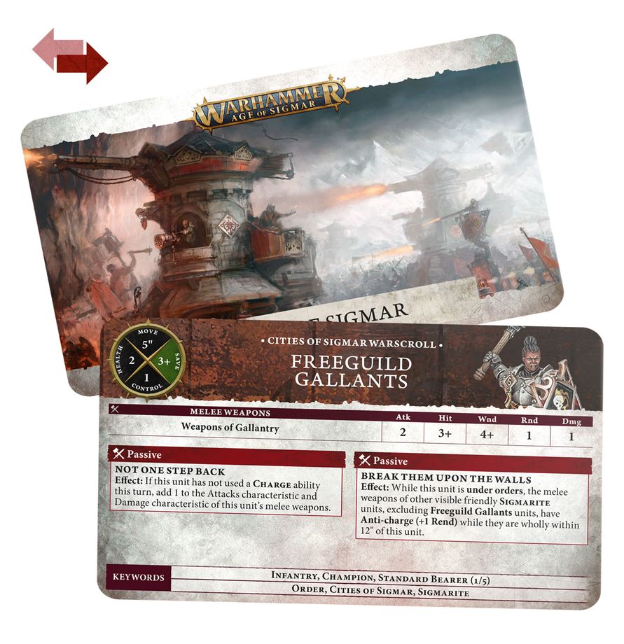 Warscroll Cards: Cities of Sigmar (English)