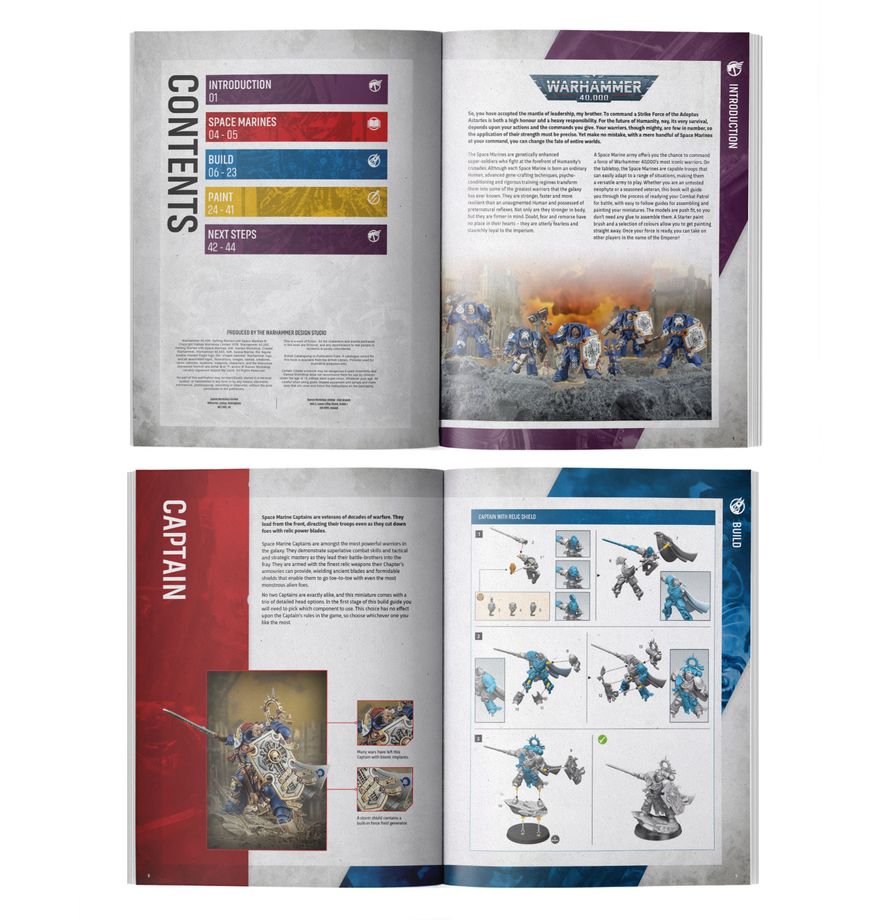 Warhammer 40,000 Getting Started with Space Marines (English)
