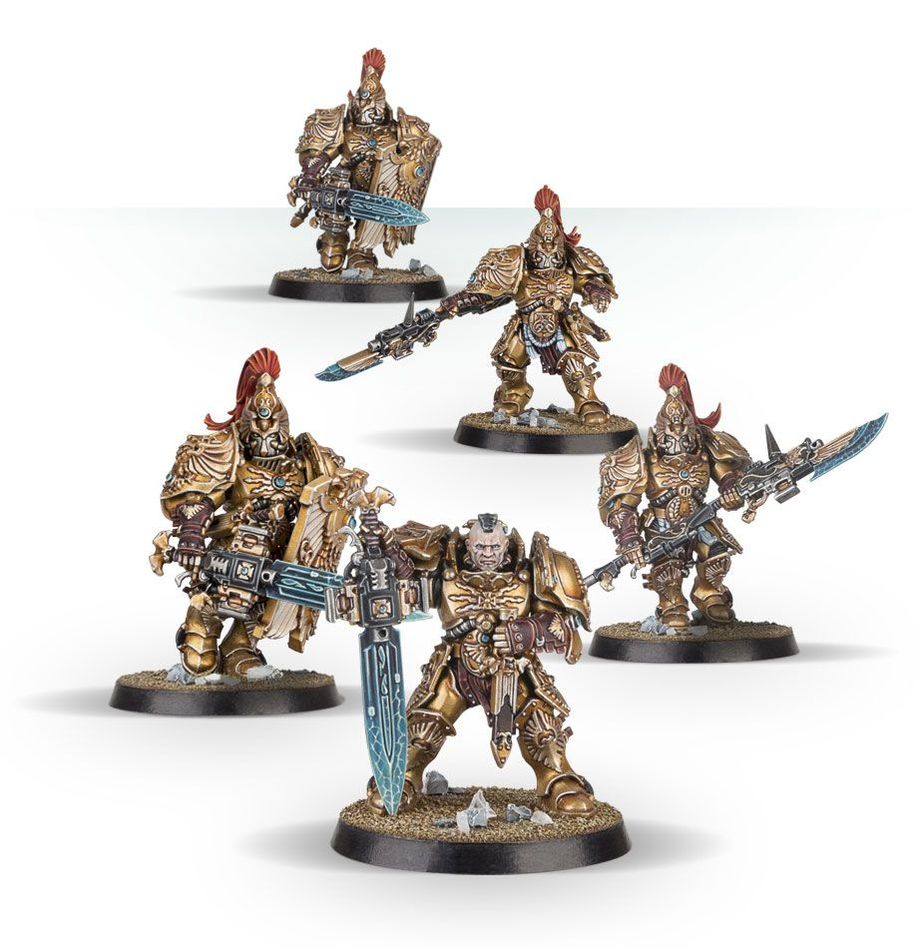 Shield-Captain / Custodian Guard Squad