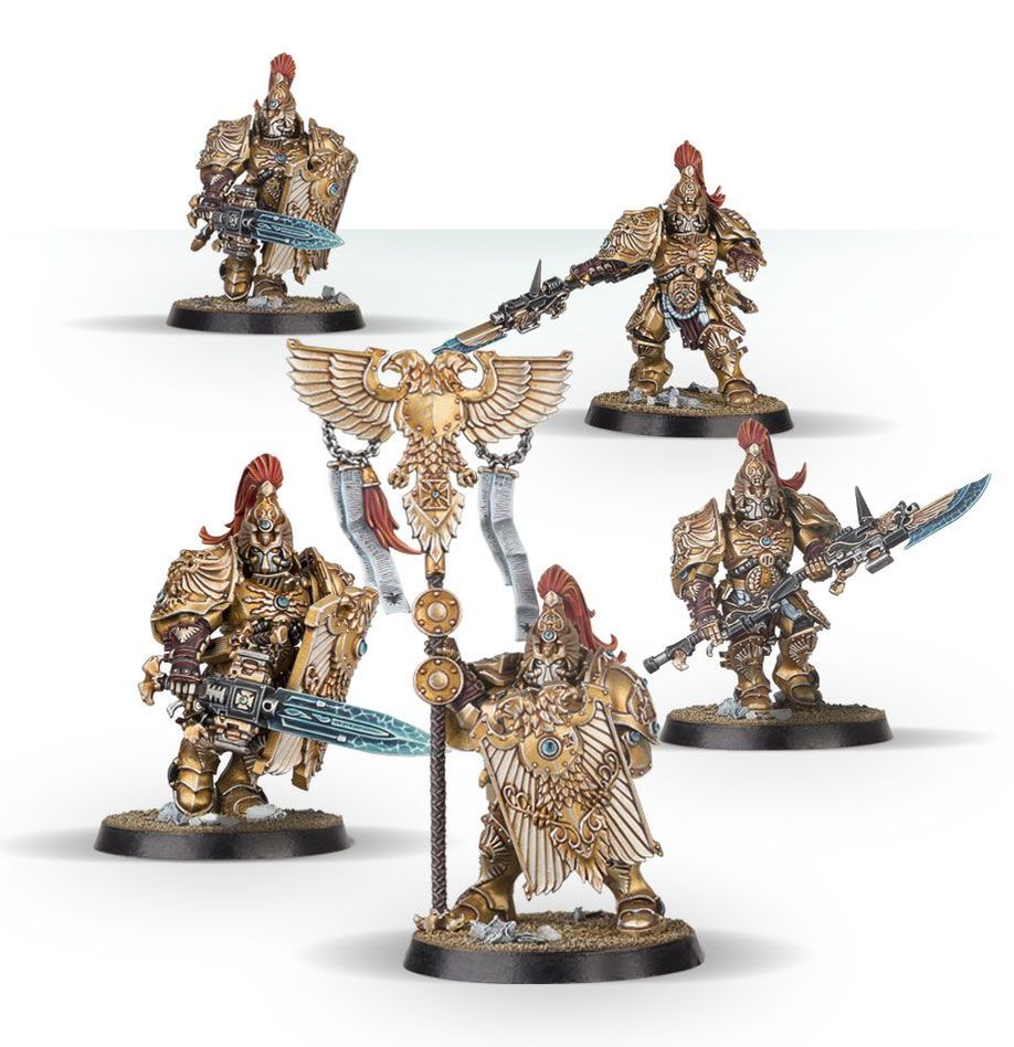 Shield-Captain / Custodian Guard Squad