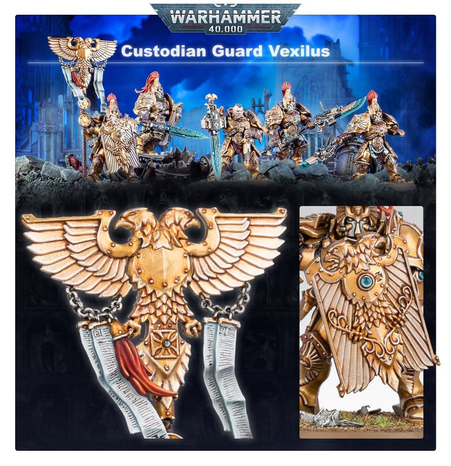 Shield-Captain / Custodian Guard Squad