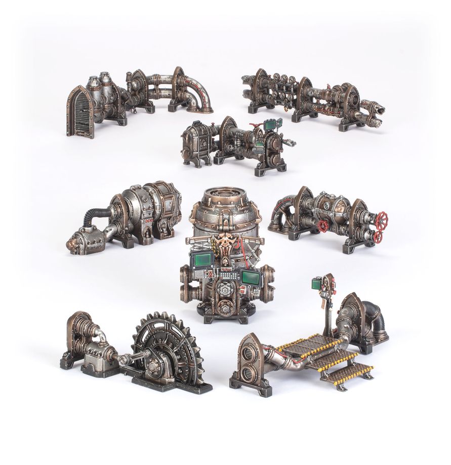 Warhammer Necromunda: Zone Mortalis Factoria Pipes