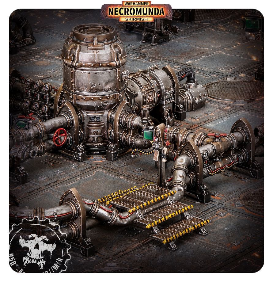 Warhammer Necromunda: Zone Mortalis Factoria Pipes