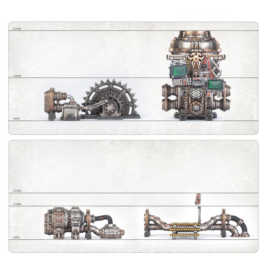 Warhammer Necromunda: Zone Mortalis Factoria Pipes