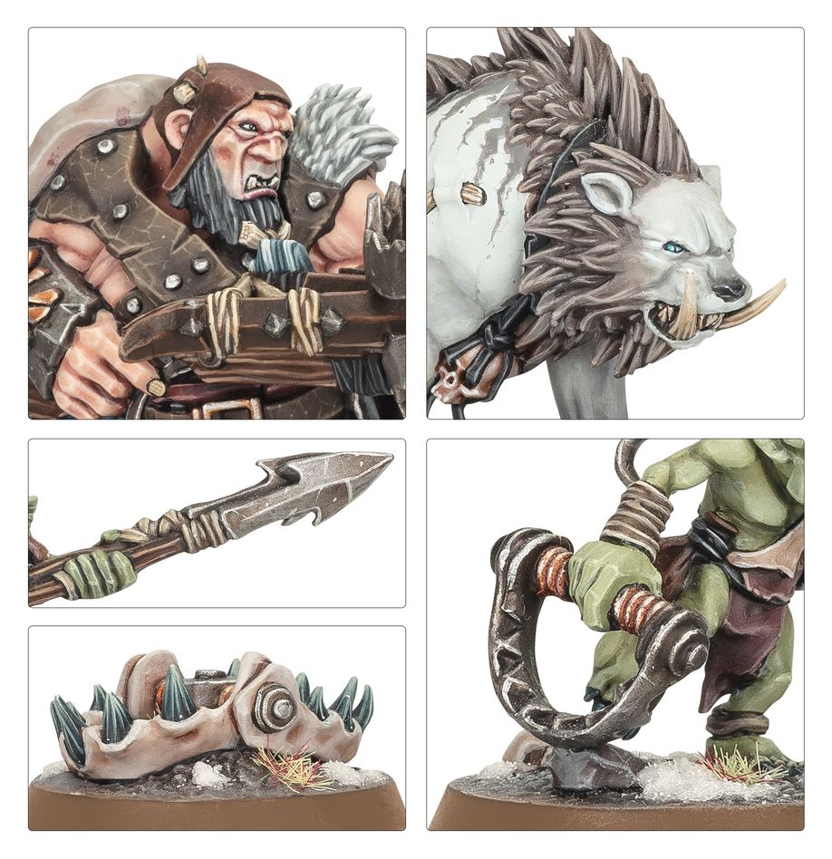 Destruction Warbands: Gitz and Goliaths