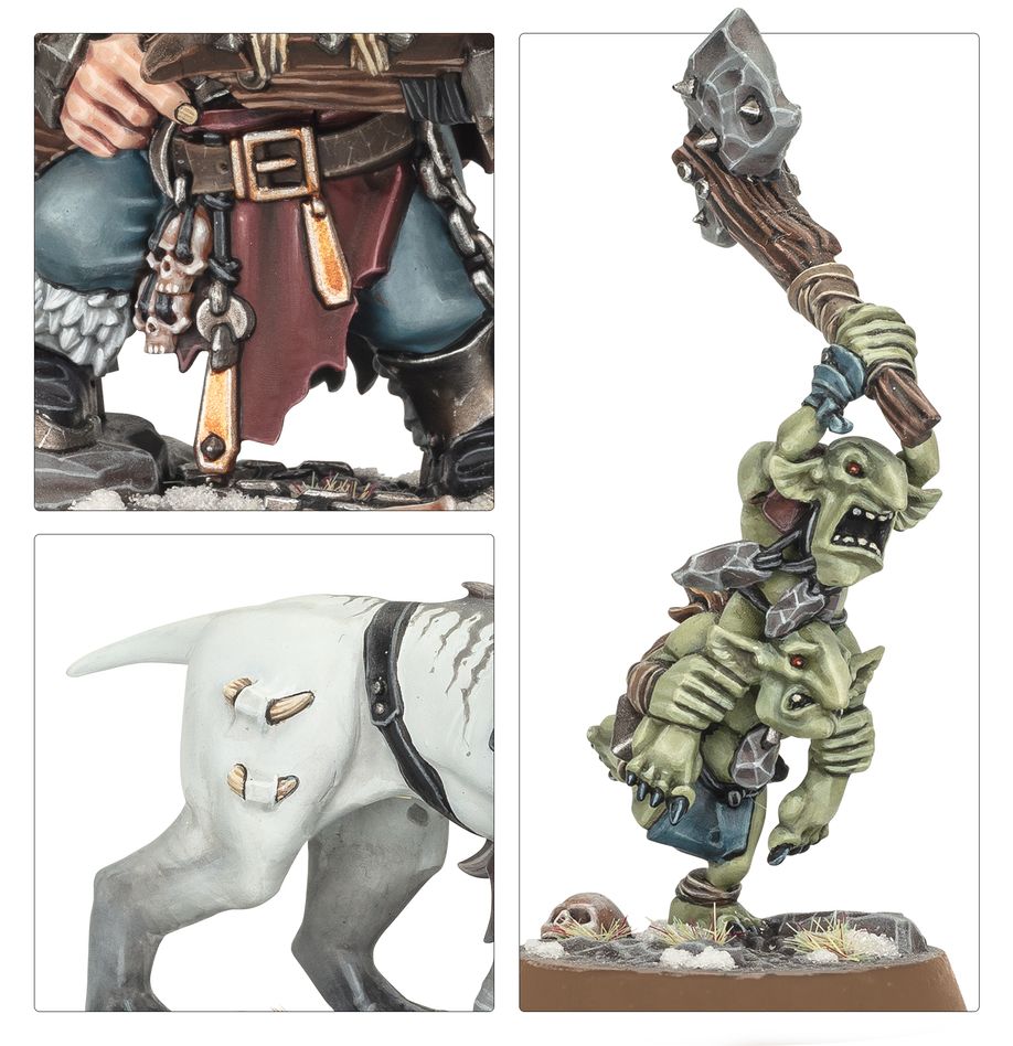 Destruction Warbands: Gitz and Goliaths
