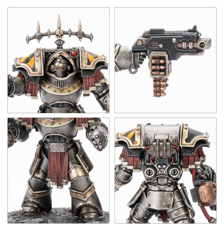 Cataphractii Terminators with Combi-bolters and Power Fists