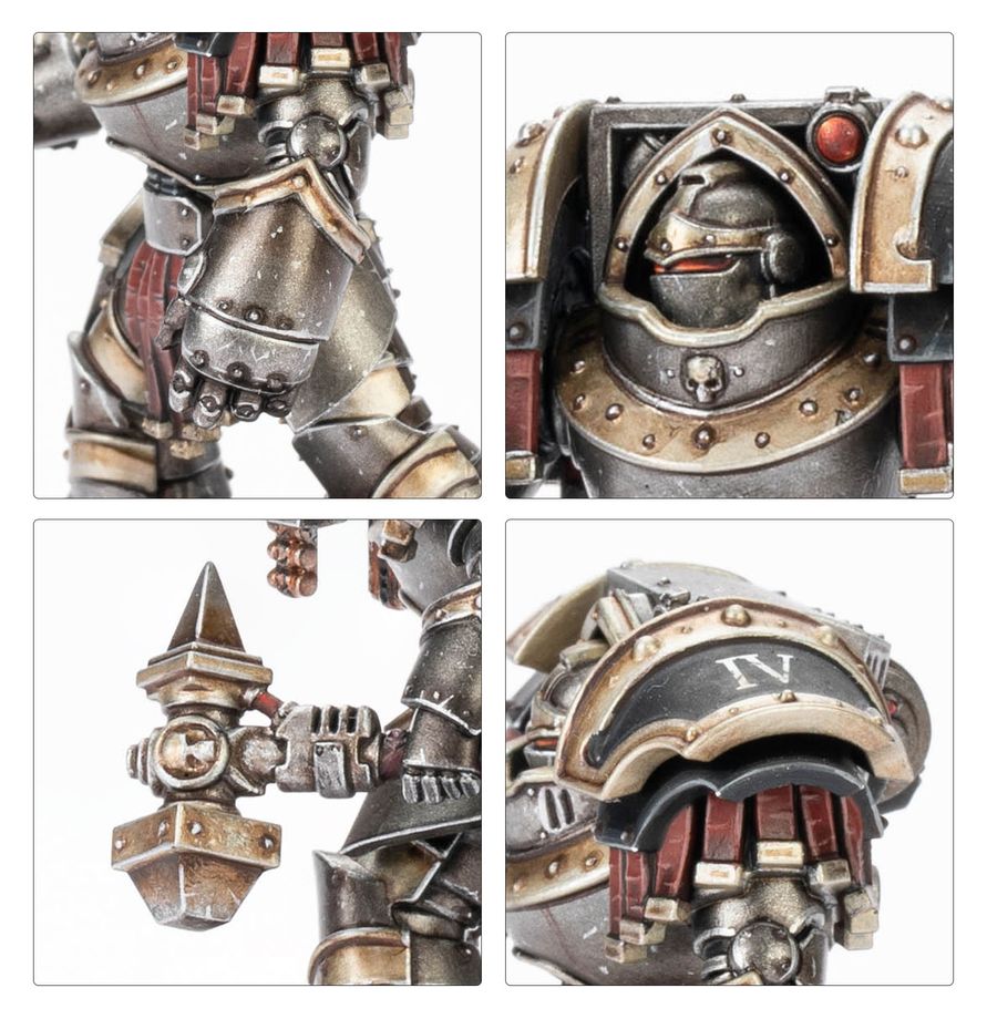 Cataphractii Terminators with Combi-bolters and Power Fists