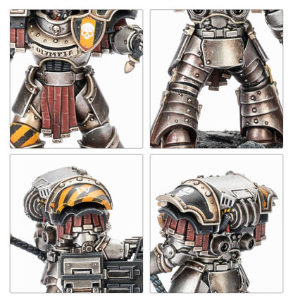 Cataphractii Terminators with Volkite Chargers and Power Mauls