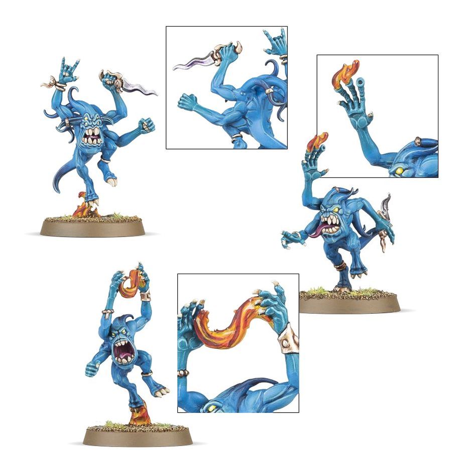 Blue Horrors and Brimstone Horros