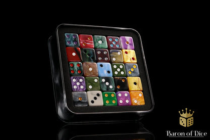 Premium Metal Dice Tin (Empty)