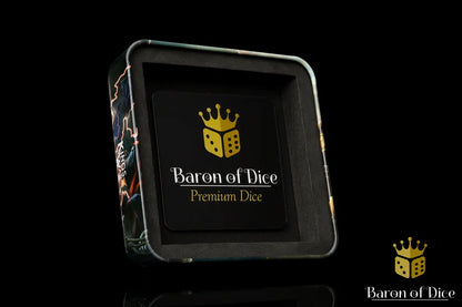 Baron Of Dice deluxe set steel box
