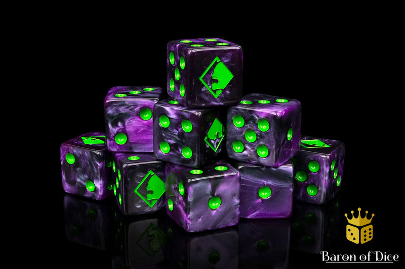Baron Of Dice deluxe set steel box