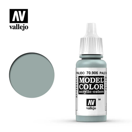 Model Color azul pálido