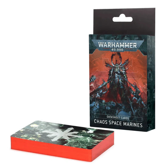 Datasheet Cards Chaos Space Marines (Inglés)