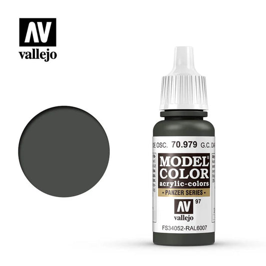 Model Color Aleman camuflaje verde oscuro
