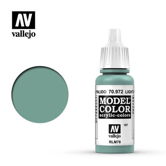 Model Color Verde azul pálido