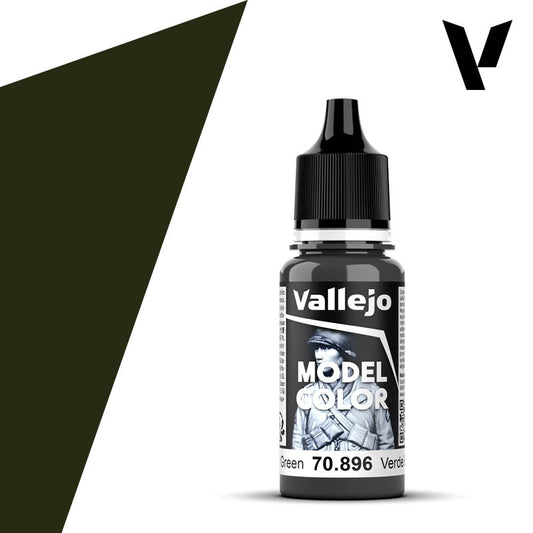 Model Color Aleman Camuflaje Verde Extra Oscuro